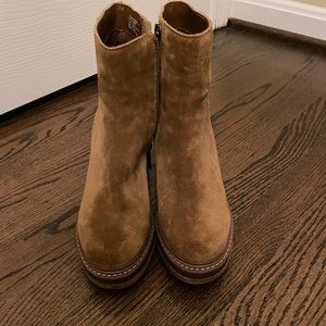 Steve Madden suede boot.